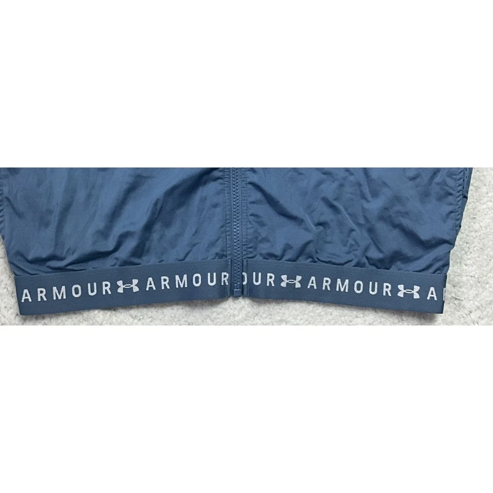 Under Armour Full‎ Zip Long Sleeve Jacket Womens S Blue
